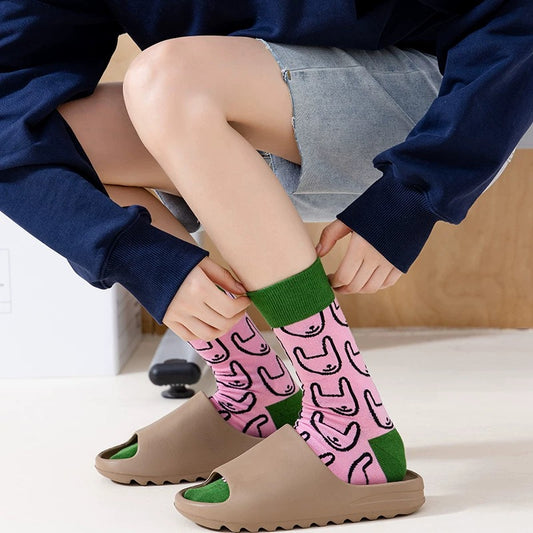 女裝兔仔卡通棉襪