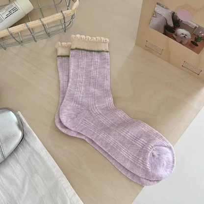 女裝透氣棉襪