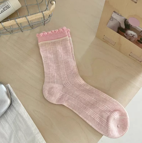 女裝透氣棉襪
